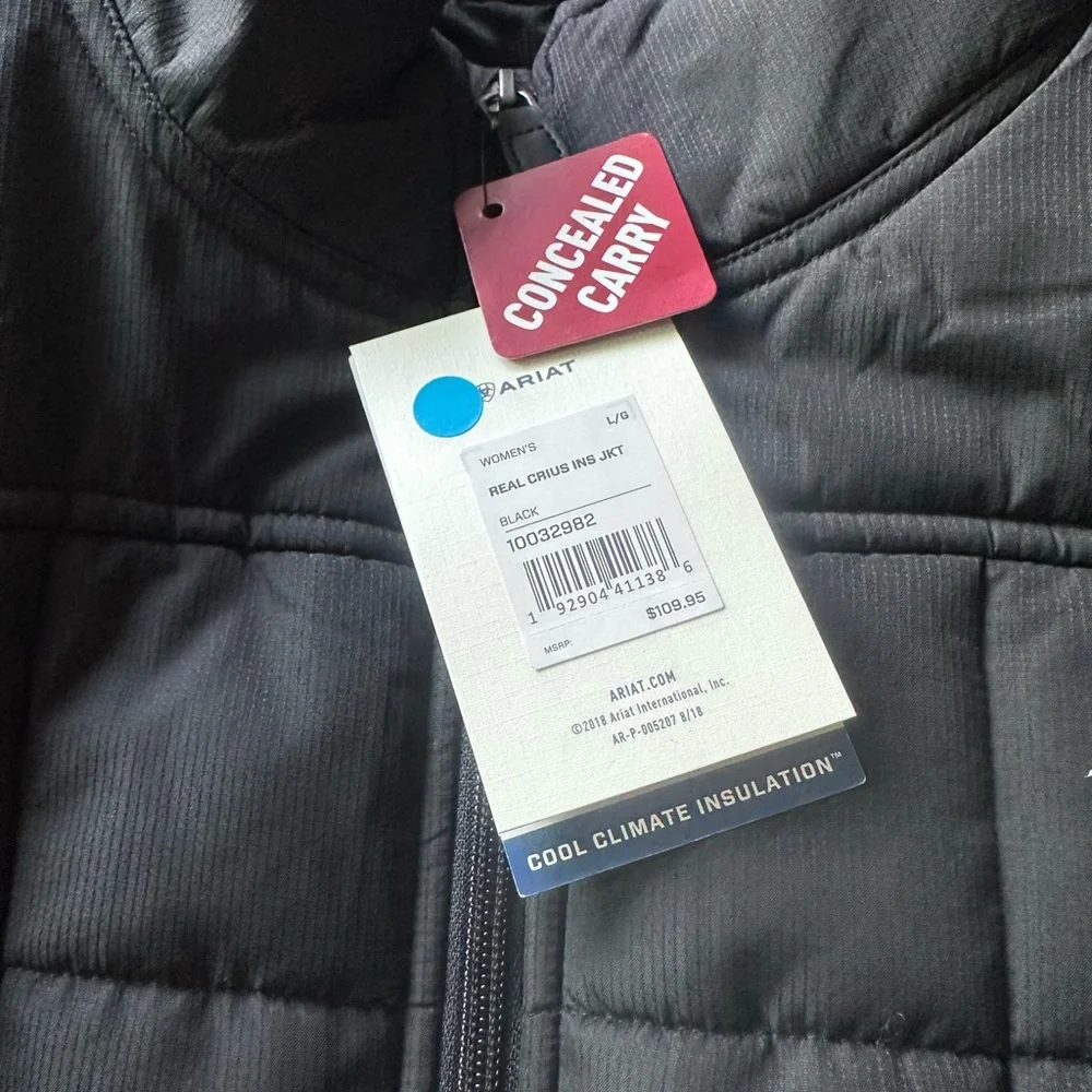 Ariat Black Insulated Jacket - Picture 2 of 7